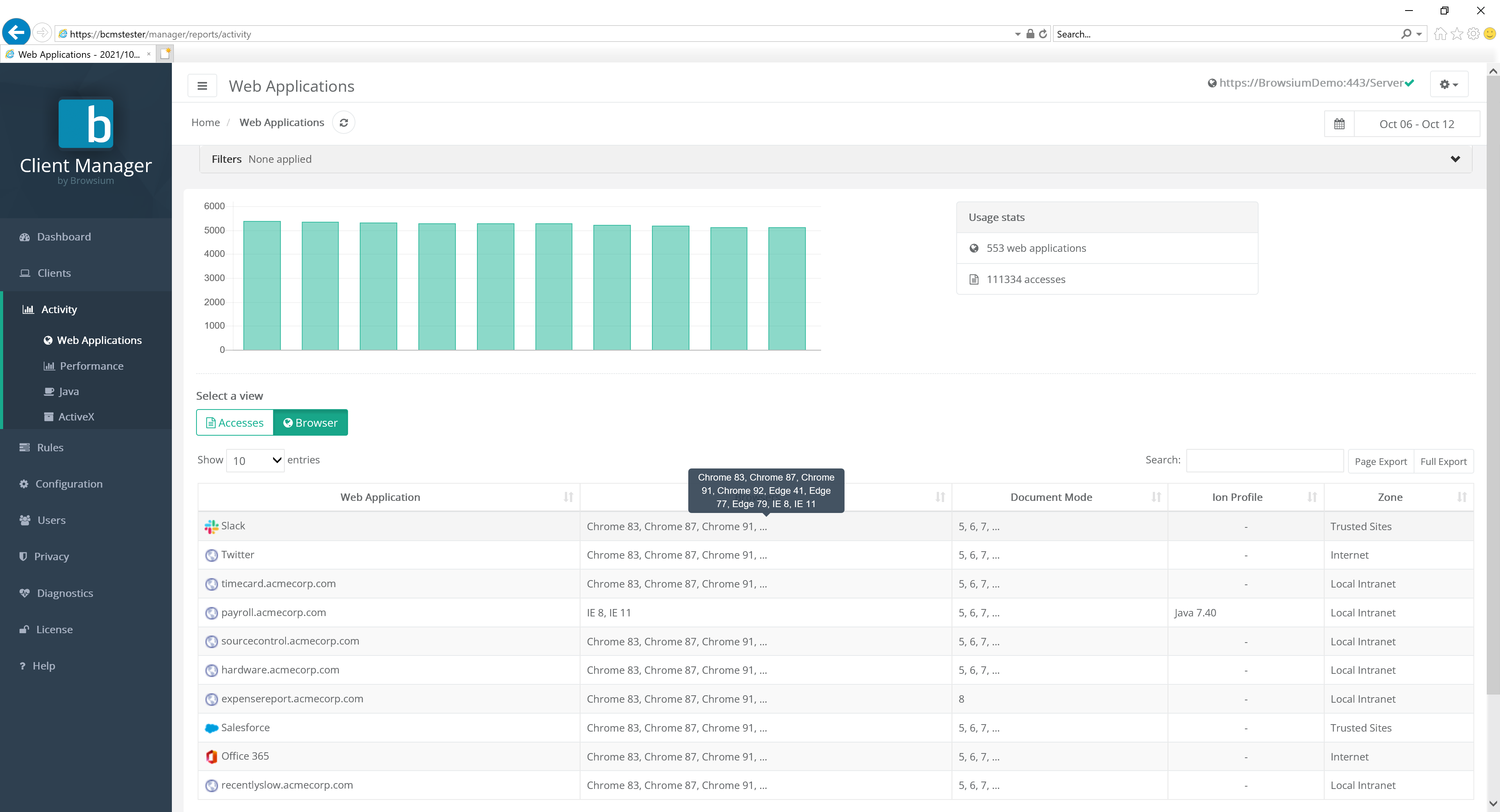 Graphical user interface, table Description automatically generated