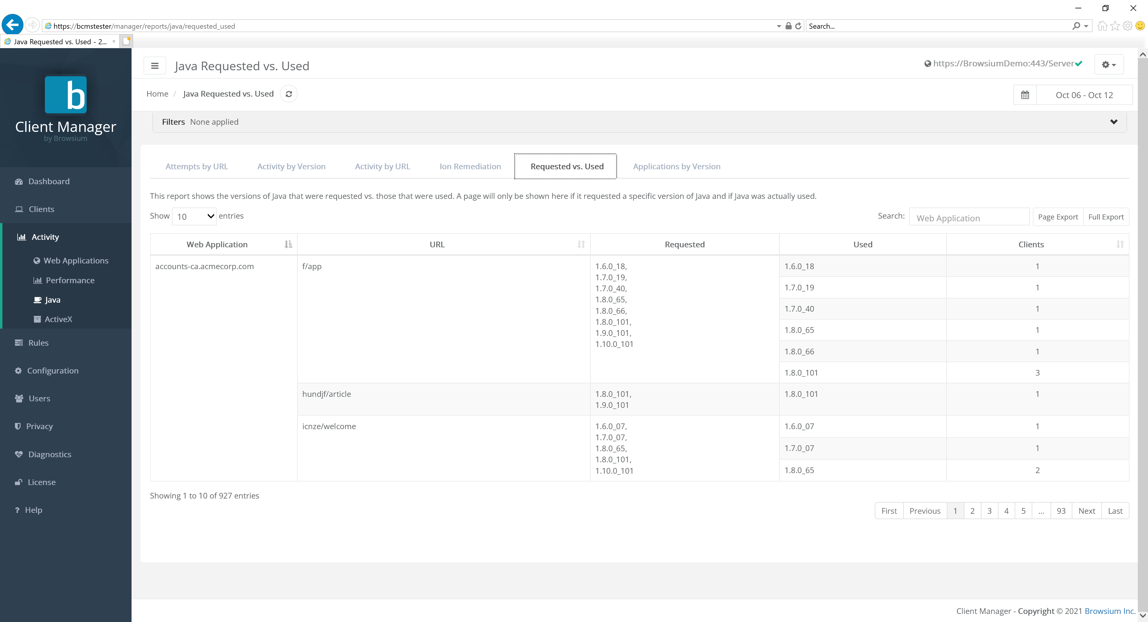 Graphical user interface, table Description automatically generated